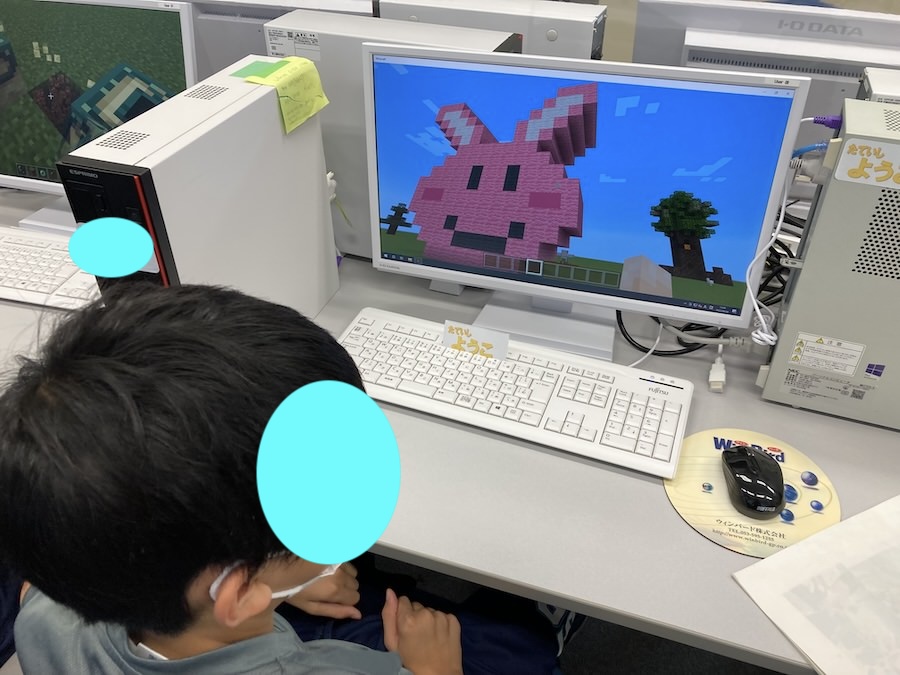 マインクラフトで制作活動